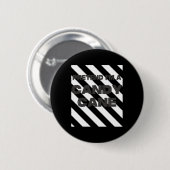 Tun wir so, als wäre ich ein Candy Cane Tee Erwach Button (Vorne & Hinten)