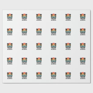 Tun wir so, als wäre ich ein Dalmatiner Vintage-Hu Geschenkpapier