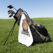 Tun wir so, als wäre ich ein dalmatinischer Hallow Golfhandtuch (Gras)