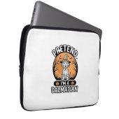 Tun wir so, als wäre ich ein dalmatinischer Hallow Laptopschutzhülle (Vorne Rechts)