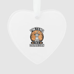 Tun wir so, als wäre ich ein dalmatinischer Hallow Ornament
