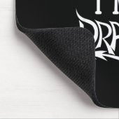 Tun wir so als wäre ich ein Drachen Kostüm Hallowe Mousepad (Ecke)