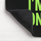 Tun wir so, als wäre ich ein fauler lustiger Hallo Mousepad (Ecke)