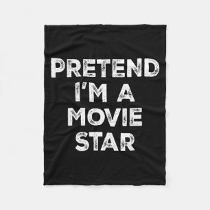Tun wir so, als wäre ich ein Filmstar Faules Hallo Fleecedecke