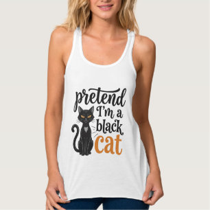 Tun wir so, als wäre ich ein schwarzes Halloween-K Tank Top