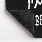 Tun wir so, als wäre ich ein St. Bernhard Lustiger Mousepad (Ecke)