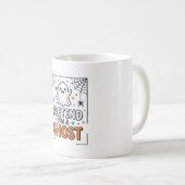 Tun wir so als wäre ich ein süßer Halloween-Geist Kaffeetasse (VorderseiteRechts)