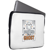 Tun wir so als wäre ich ein süßer Halloween-Geist Laptopschutzhülle (Vorne Rechts)