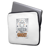 Tun wir so als wäre ich ein süßer Halloween-Geist Laptopschutzhülle (Vorderseite Links)