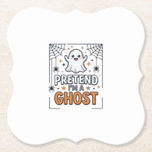 Tun wir so als wäre ich ein süßer Halloween-Geist Untersetzer