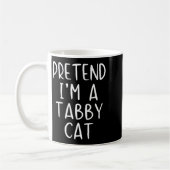 Tun wir so, als wäre ich eine getigerte Katze Kost Kaffeetasse (Links)