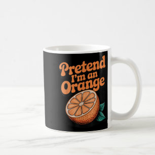 Tun wir so, als wäre ich eine Orange Kaffeetasse