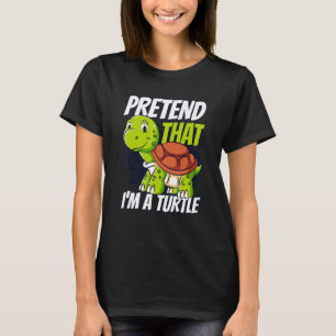 Tun wir so, als wäre ich eine Rotwangen-Schmucksch T-Shirt