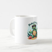 Tun wir so, als wäre ich eine Schildkröte Hallowee Kaffeetasse (Vorderseite Links)