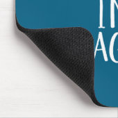 Tun wir so, als wäre ich Libellen-Kostüm-Familien- Mousepad (Ecke)