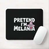 Tun wir so, als wäre ich Melania Einfaches Hallowe Mousepad (Mit Mouse)