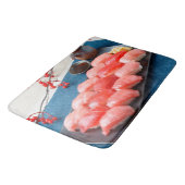 Tuna Celebration Bath Mat – SUSHIMI Collection Badematte (Schrägansicht)