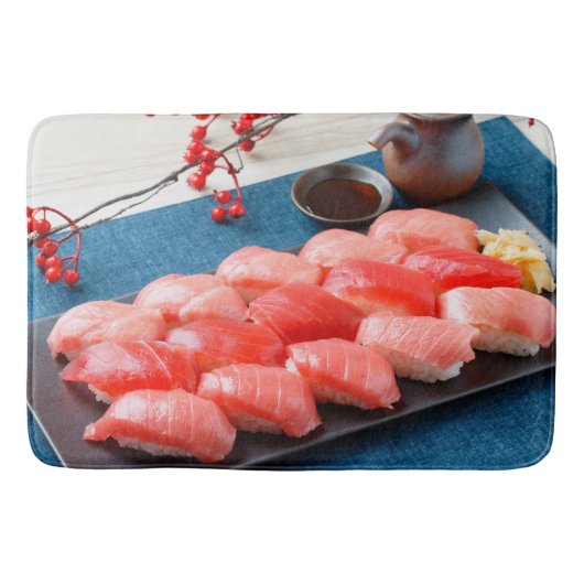 Tuna Celebration Bath Mat – SUSHIMI Collection Badematte (Vorderseite)