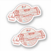 Tuna Flavored chewing gum Aufkleber (Vorderseite)