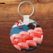 "Tuna Lover's Sushi Keychain – Taste of Japan" Schlüsselanhänger (Vorderseite)