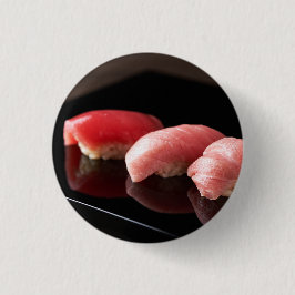 Tuna Trio Sushi Badge – Red, Medium, Fatty Button