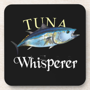 Tuna Whisperer Dark Colored Getränkeuntersetzer