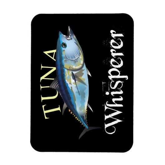 Tuna Whisperer Dark Colored Magnet (Vertikal)