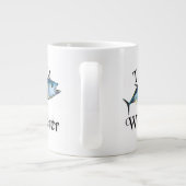 Tuna Whisperer Light Colored Jumbo-Tasse (Rückseite)