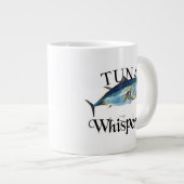 Tuna Whisperer Light Colored Jumbo-Tasse (Vorderseite Rechts)