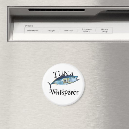Tuna Whisperer Light Colored Magnet (In Situ (Geschirrspüler))