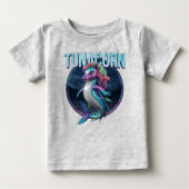 Tunacorn Fotografischer Combo Kreatur Witzig Baby T-shirt (Vorderseite)