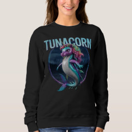 Tunacorn Fotografischer Combo Kreatur Witzig Sweatshirt