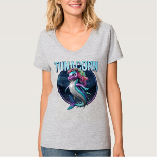 Tunacorn Fotografischer Combo Kreatur Witzig T-Shirt