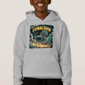 Tunacorn Illustration Combo Kreatur Funny Hoodie (Vorderseite)