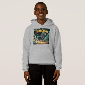 Tunacorn Illustration Combo Kreatur Funny Hoodie (Vorne ganz)
