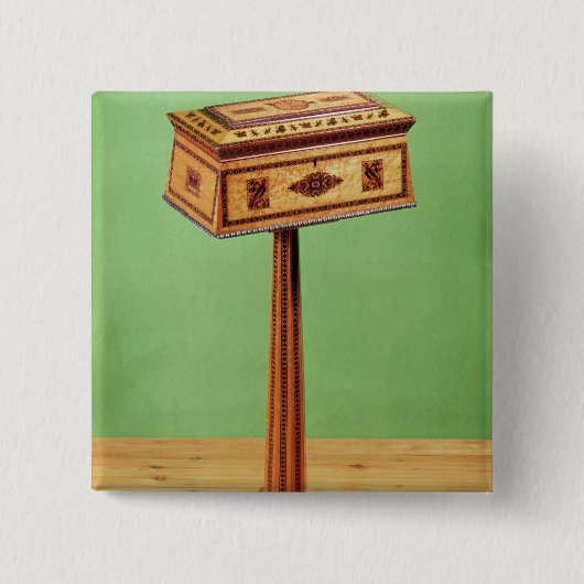 Tunbridge-Waren Tee-POY Button (Vorderseite)