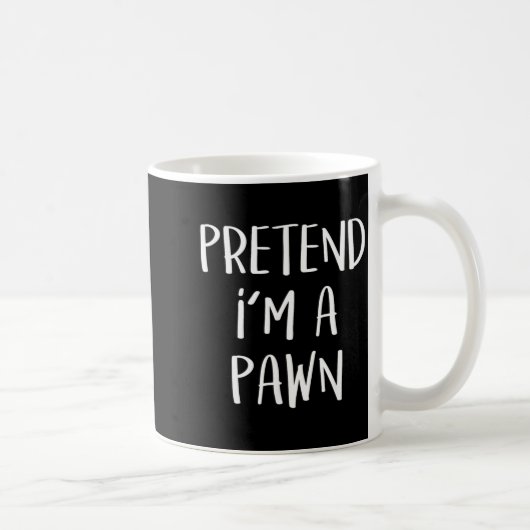 Tünche ein Bauer Schach Kostüm Party Lustiger Hall Kaffeetasse (Rechts)