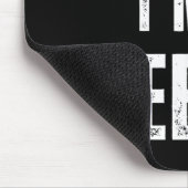 Tünche ein passendes Zebrakostüm Lustiger Hallowee Mousepad (Ecke)