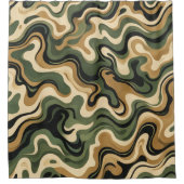 Tundra Moss Duschvorhang (Vorderseite)