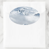 Tundra Ovaler Aufkleber (Tasche)