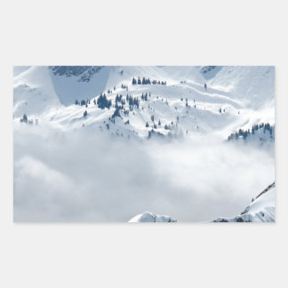 Tundra Rechteckiger Aufkleber