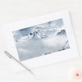 Tundra Rechteckiger Aufkleber (Umschlag)