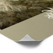 Tundra Wolf 11x17 Poster (Ecke)