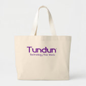 Tundun-Tasche Jumbo Stoffbeutel (Vorne)