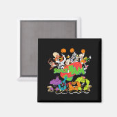 Tune Squad gegen Monstars  Magnet (Vorderseite/Rückseite)