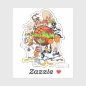 TUNE SQUAD™ Group SPACE JAM™ Logo Aufkleber (Blatt)