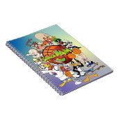 TUNE SQUAD™ Group SPACE JAM™ Logo Notizblock (Rechte Seite)