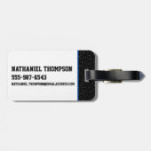 TUNE SQUAD™ & Monstars SPACE JAM™ Logo Gepäckanhänger (Rückseite horizontal)