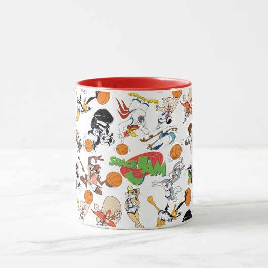 TUNE SQUAD™ Spieler-Toss-Muster Tasse (Zentrum)