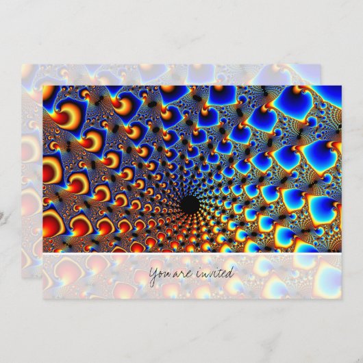 Tunel Einladung (Vorne/Hinten)